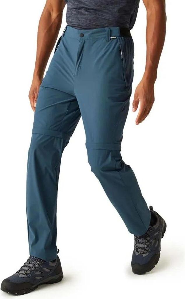 Regatta Travel Light Zip-off Hosen Blau 40 / Regular Herren Blau 40