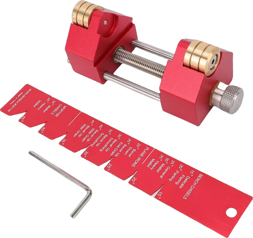 Guide de meulage pour angle constant pour ciseaux à bois et menuisiers - 10