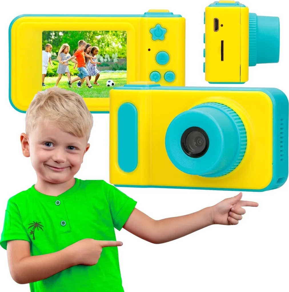 Fotocamera Bambini Extralink H8 Blue 1080P: Addio Schermi, Benvenuta Arte