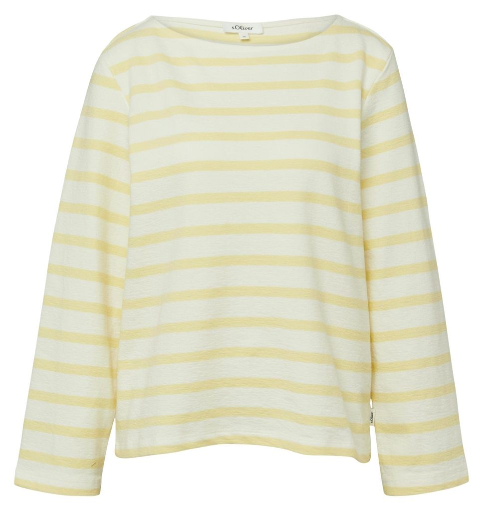 S.Oliver (50) - Sweat-shirt JAUNE - Taille 36 Image du produit 