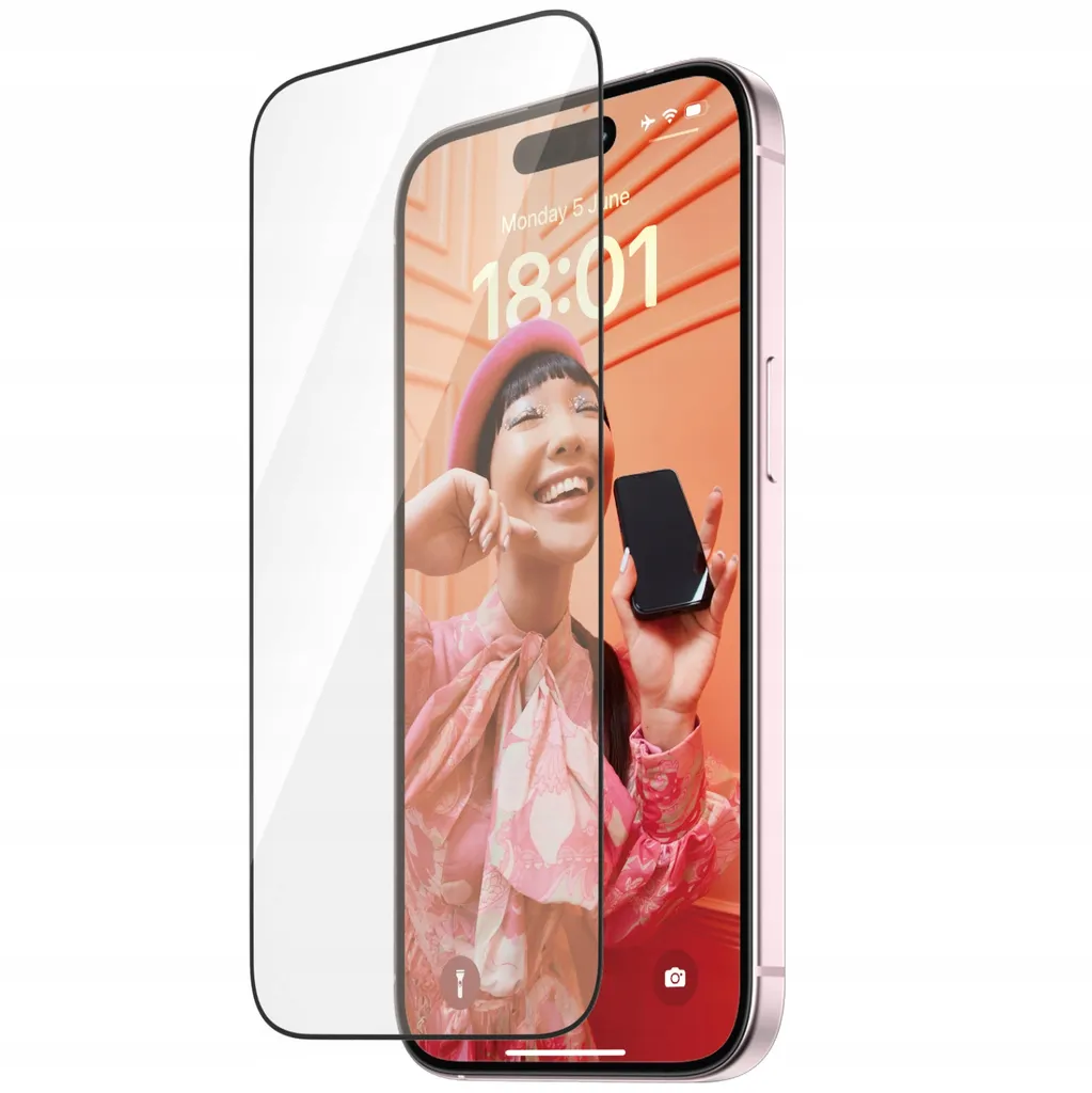 Proteggi iPhone 15 con PanzerGlass Re:fresh | Vetro Anti-Urti