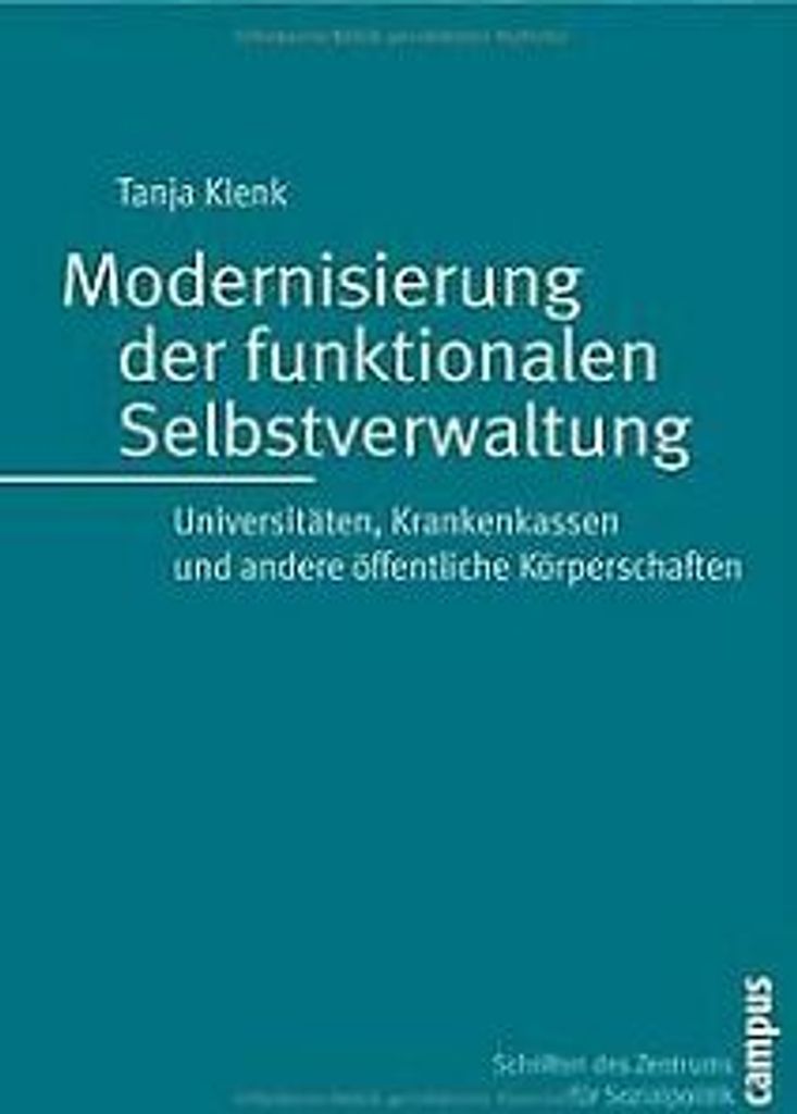 Modernisierung der funktionalen Selbstverwaltung