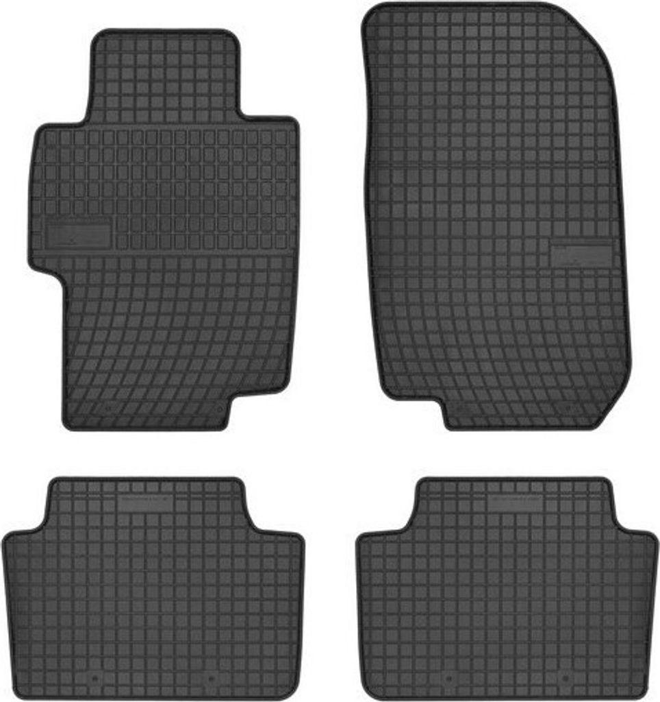 FROGUM Fußmatten für HONDA Accord VII Limousine (CL, CN) Vorne+Hinten