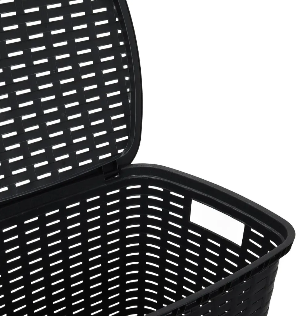 Panier à linge anti-odeur 53L - Solution rangement plastique recyclé - 2