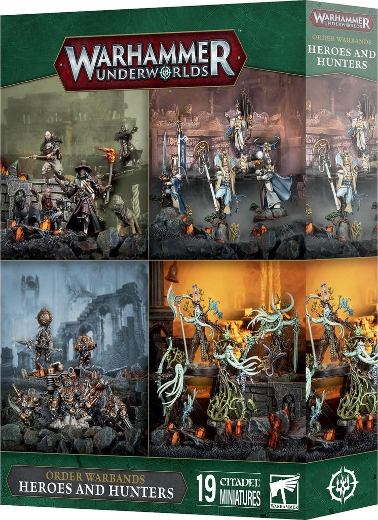 Gra planszowa Warhammer Underworlds - Heroes and Hunters Zdjęcie produktu 