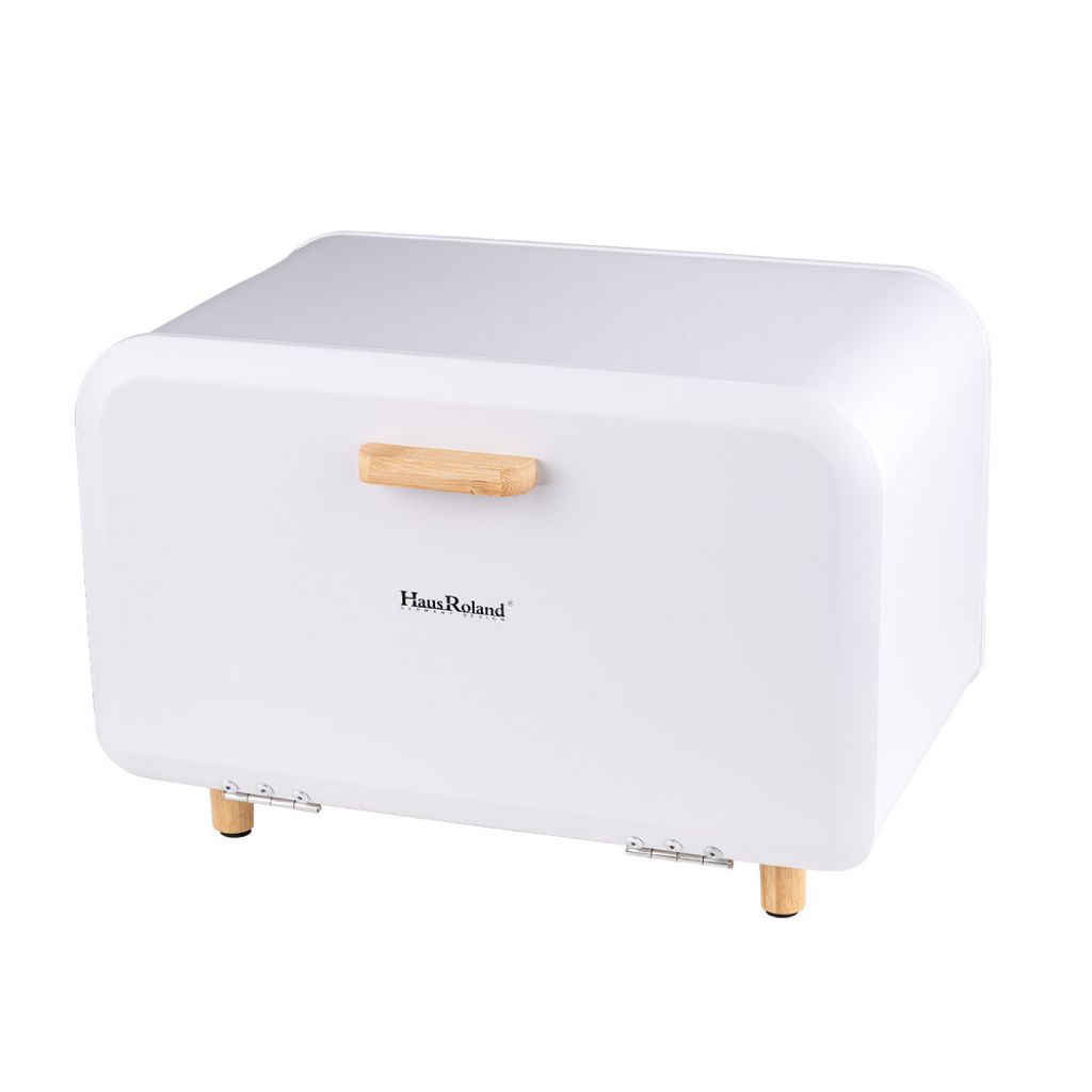 Brotkasten Brotkorb Brotbox Brotbehälter Brotdose weiss Produktbild 