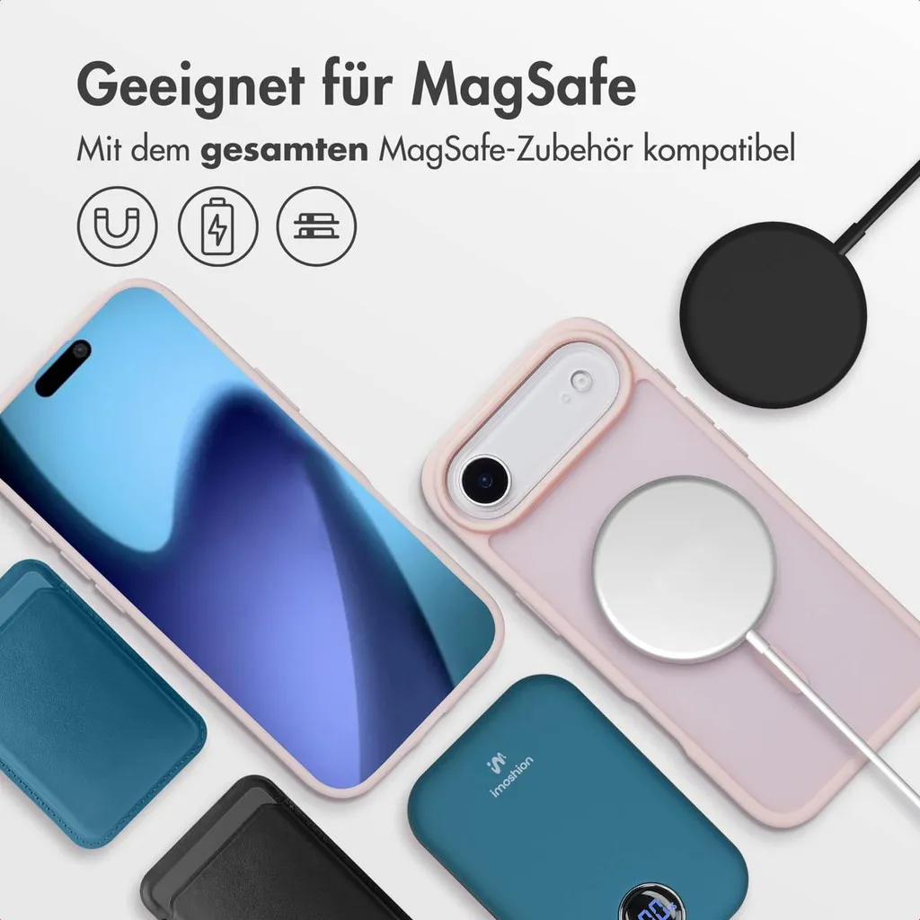 imoshion Color Guard Back Cover con MagSafe iPhone Air - Rosa chiaro - 8