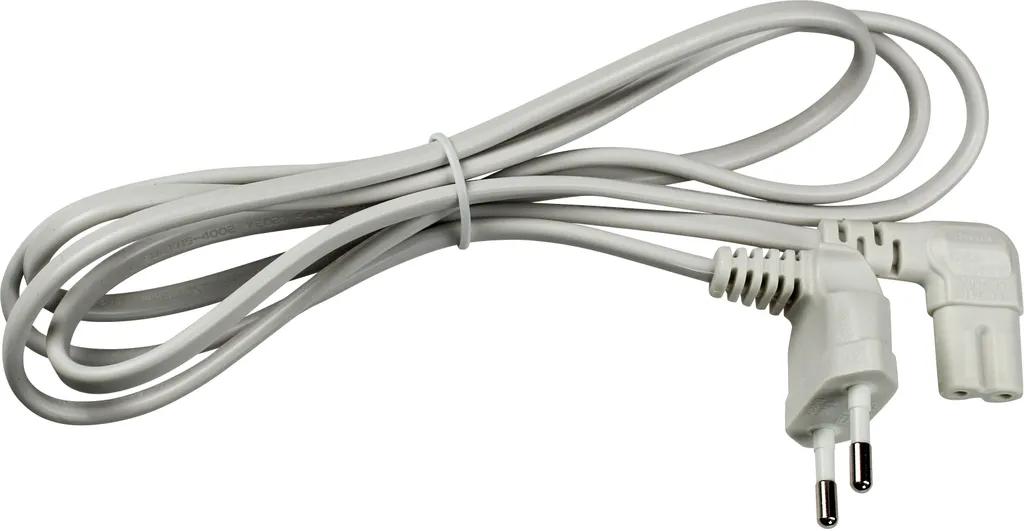 Cordon pour TV et Console de Jeux avec Câble d'Alimentation C7 1,5m