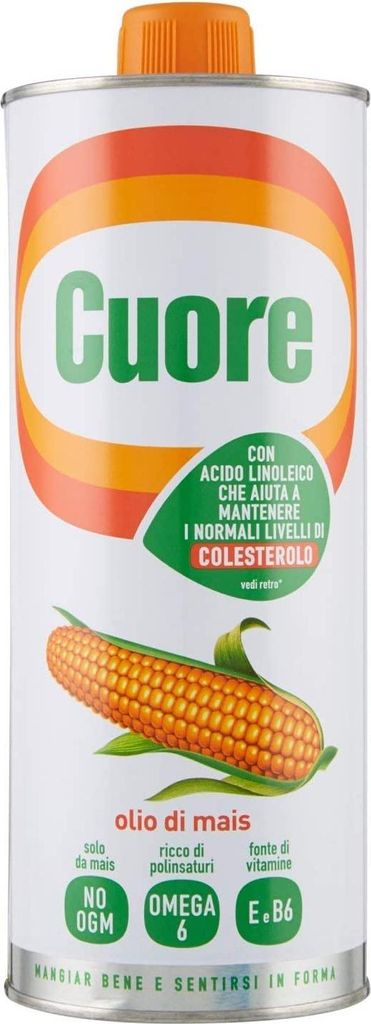 6x Olio cuore olio mais aus italien Maissamenöl Maiskaimöl Produktbild 