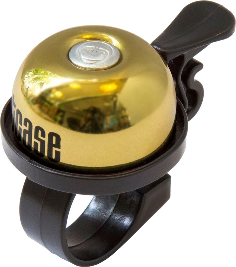 Nutcase Fahrradklingel Thumbdinger , Brass Bling