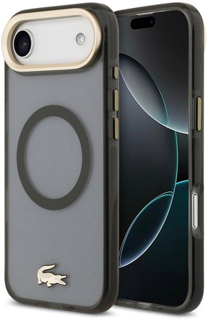 Custodia Lacoste per iPhone 17 Air Back Cover, nera Immagine del prodotto 