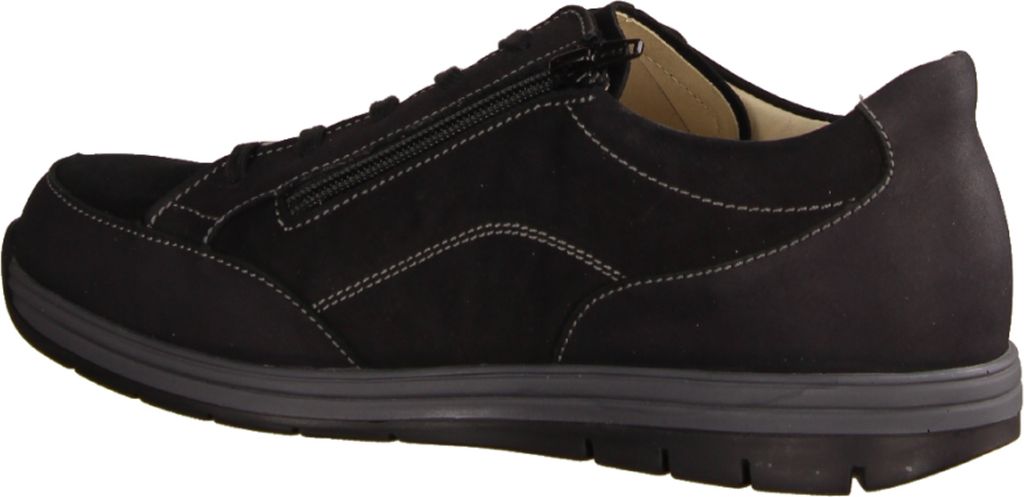 Finn Comfort Osorno Herren Halbschuhe, Schwarz, Leder, NEU - Passformübersicht Finn comfort Marken Finn Comfort Finnplus, Schwarz, leder (nubuk)