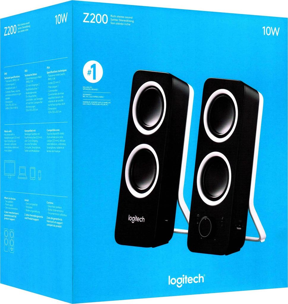 Multimediálny reproduktor Logitech Z200 Obrázok produktu 