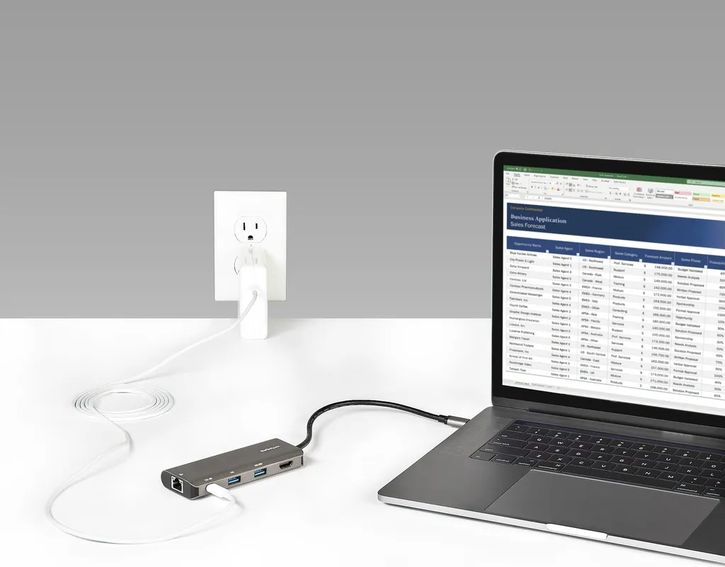 Adaptateur USB C Multiport StarTech.com - Mini Station d'Accueil 10Gbps - 8