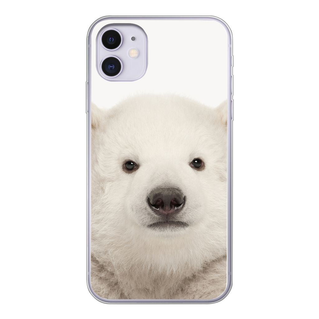MuchoWow® Handyhülle Schutzhülle Hülle für iPhone 11 Eisbär Produktbild 