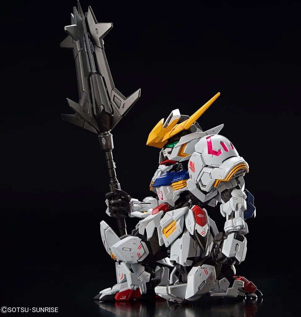 Gundam Barbatos MGSD - Maquette Articulée Idéale pour Collection - 6