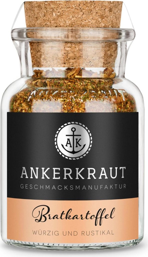 Bratkartoffel, 80g im Korkenglas
