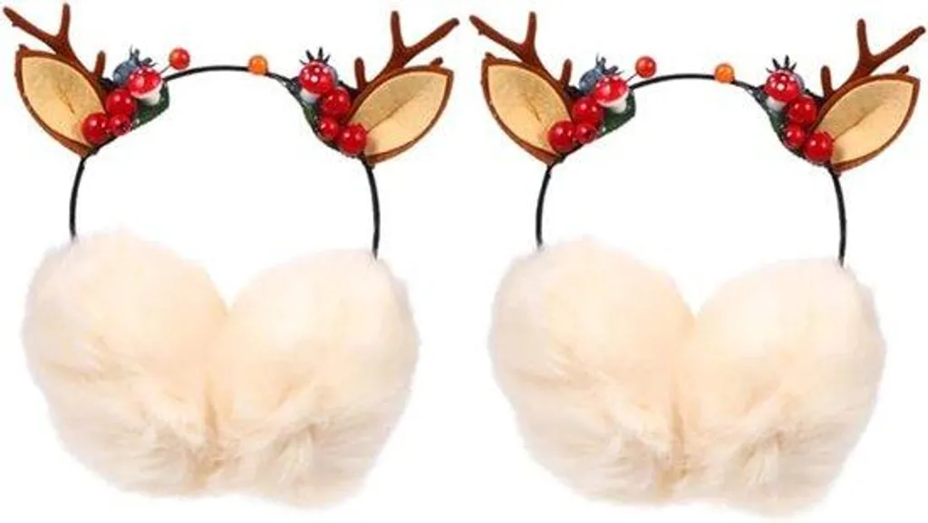 Cache-oreilles pour enfants d'hiver en peluche douce motif dinosaure