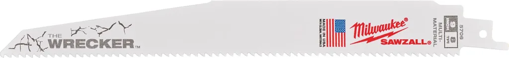 Lame de Scie Sabre Longue 230mm pour Coupe Universelle - Pack de 5