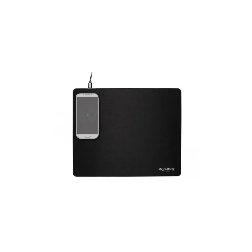 Tapis de souris anti-panne de batterie avec zone induction Qi