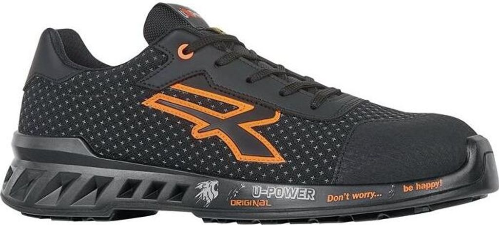 Sicherheitsschuh PETER Gr.46 schwarz/orange S3 CI SRC ESD EN20345 PUTEK star RV20044-46