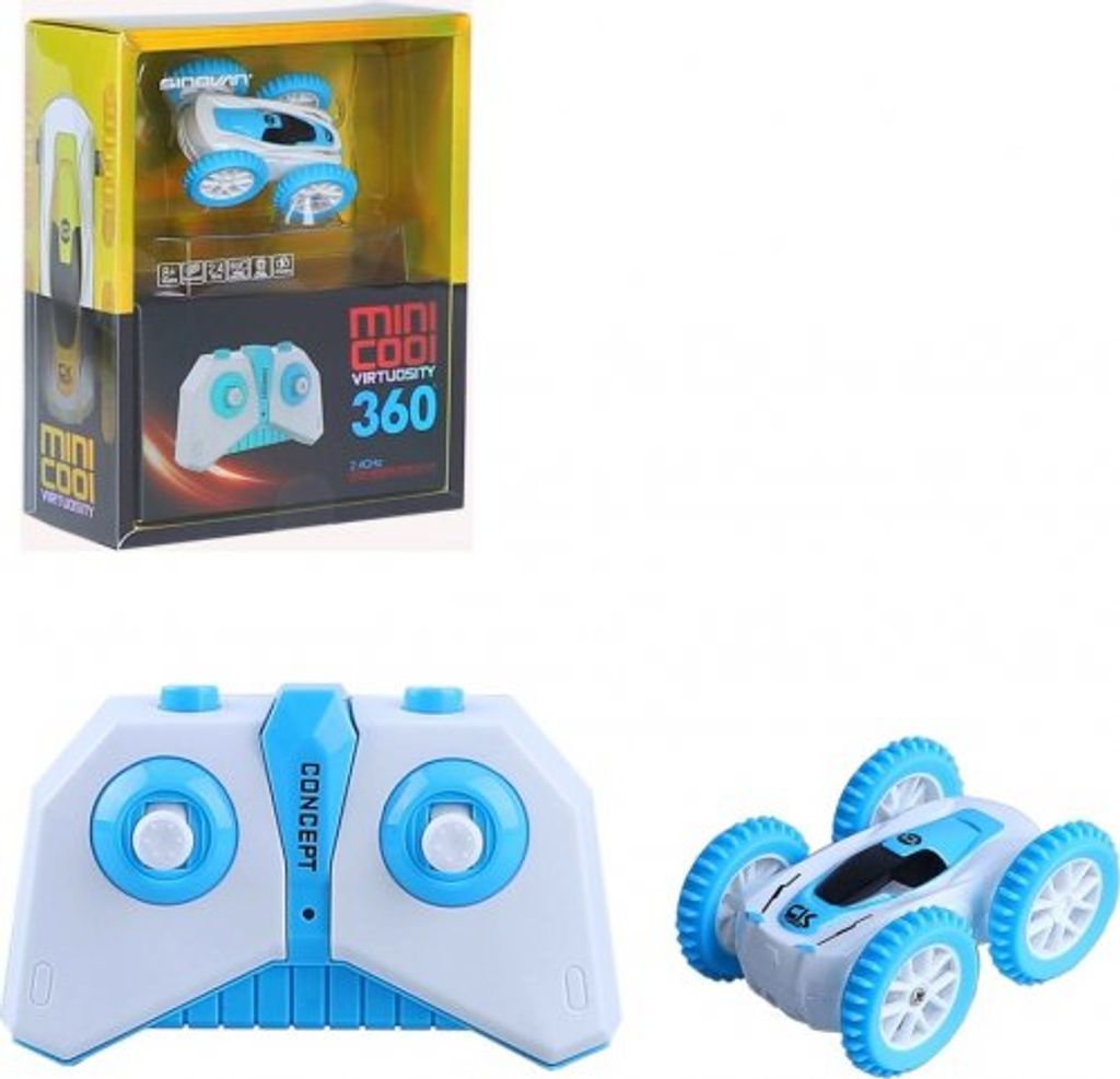 Auto acrobatica RC mini blu Immagine del prodotto 