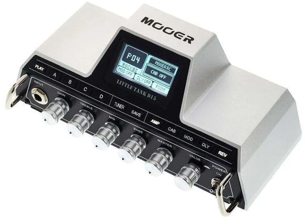 Tête d'ampli modélisation MOOER Little Tank D15 pour guitare électrique