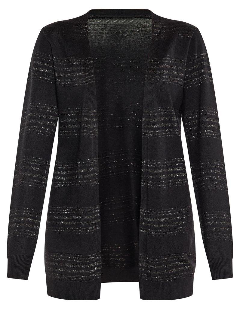MAIRE damen strickjacke - schwarz, M/L