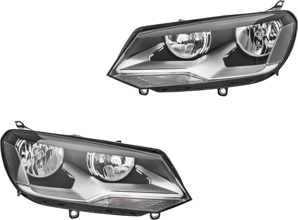Hauptscheinwerfer-Set 12 V H15 H7/H7 WY21W W5W Halogen FF HELLA für u.a. VW