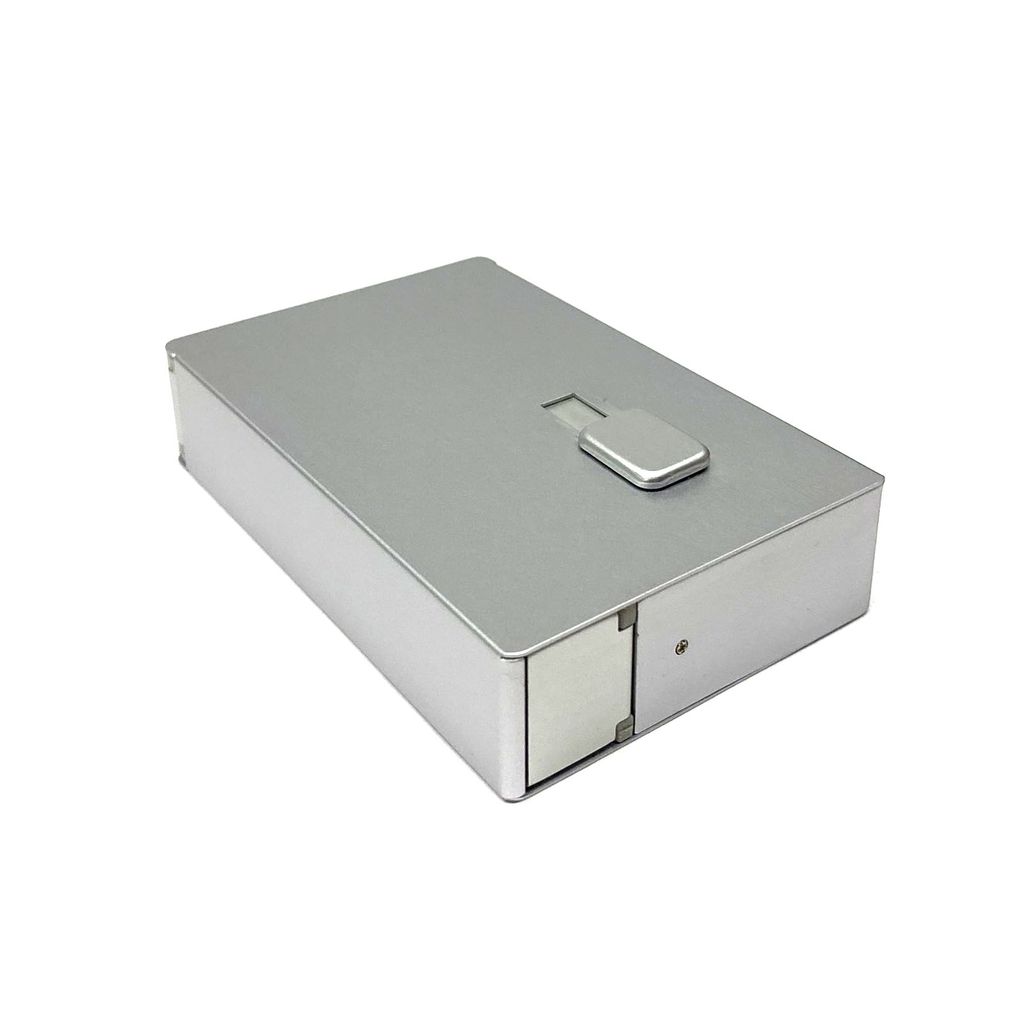 Zigarettenbox Aluminium Silber | Zigarettenetui Produktbild 4