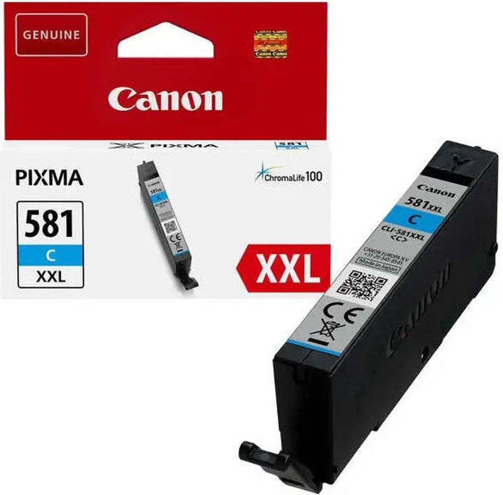 Canon 1995C001, Cyjan, 11,7 ml, 282 stron(y) Zdjęcie produktu 