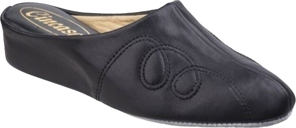 Cincasa Menorca Mahon Damen Hausschuhe FS144 (38 EU) (Schwarz)