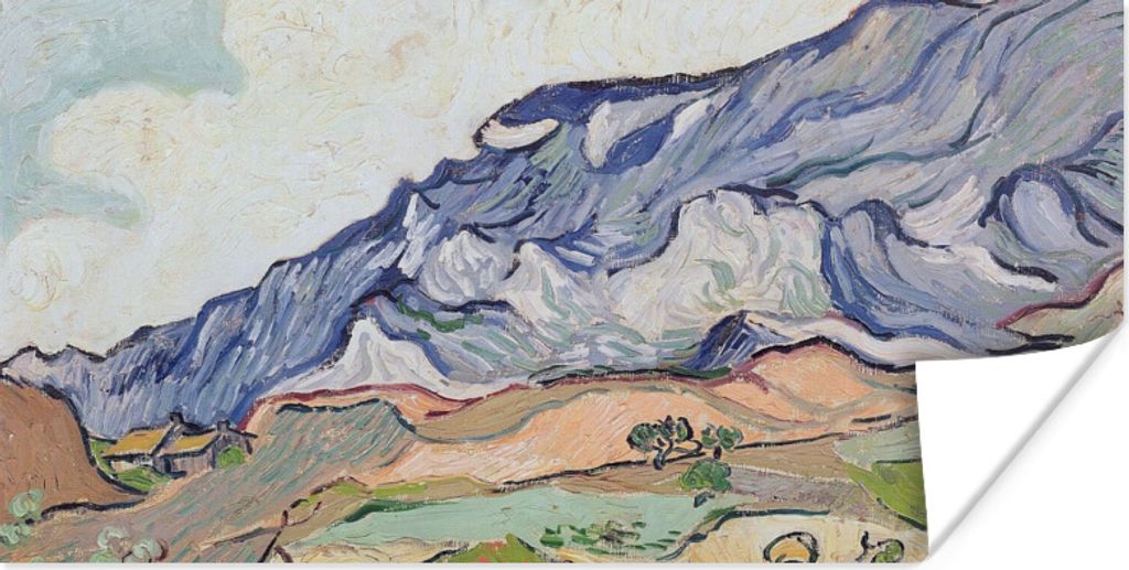 MuchoWow Poster Die Alpen - Vincent van Gogh 120x60 cm - Bild