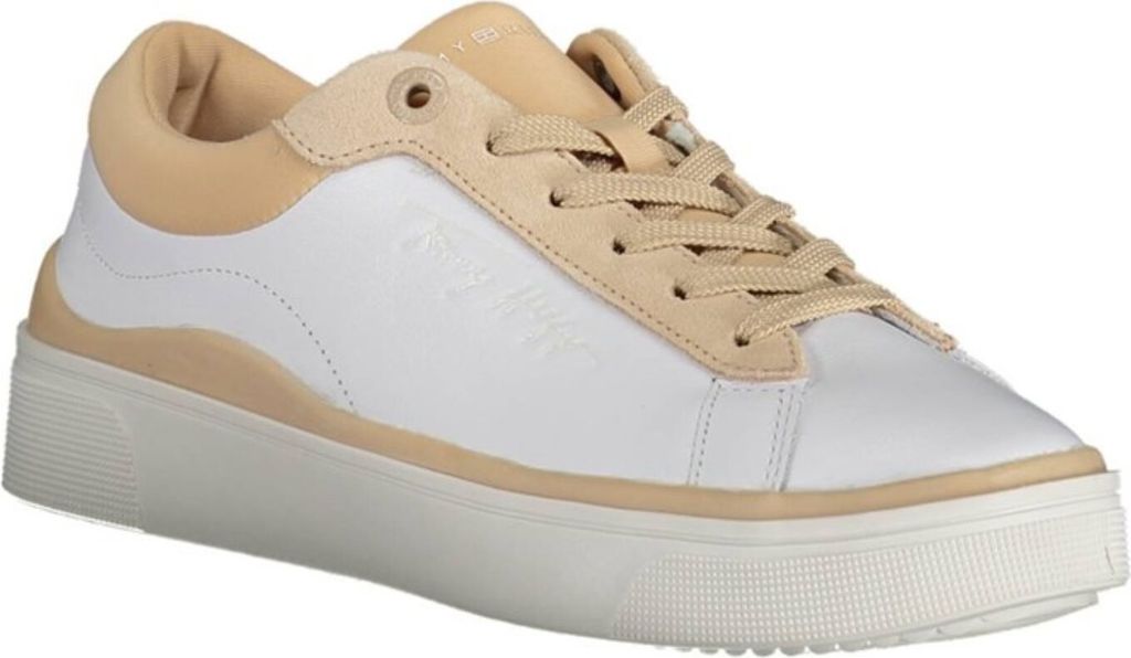 TOMMY HILFIGER WEIßE DAMEN-SPORTSCHUHE : Farbe - Weiß, Größe - 40 Größe: 40 Farbe: Weiß