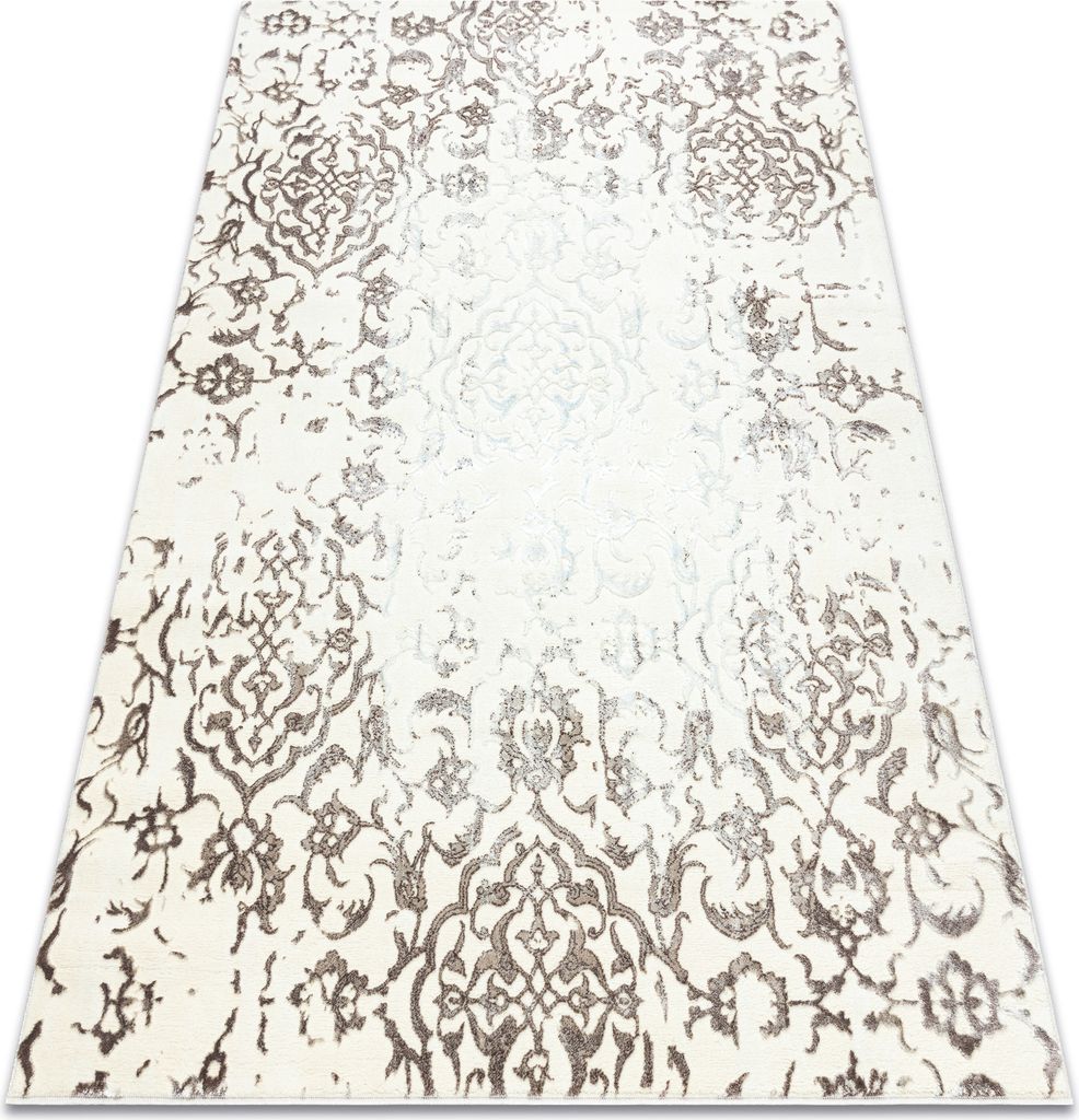 Teppich CORE 247A Ornament Vintage - Strukturell, zwei Ebenen aus Vlies, creme / braun beige 160x220 cm