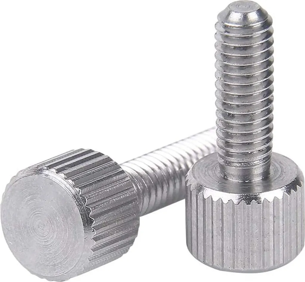 Lot de 10 vis à oreilles moletées en acier inoxydable A2 durable