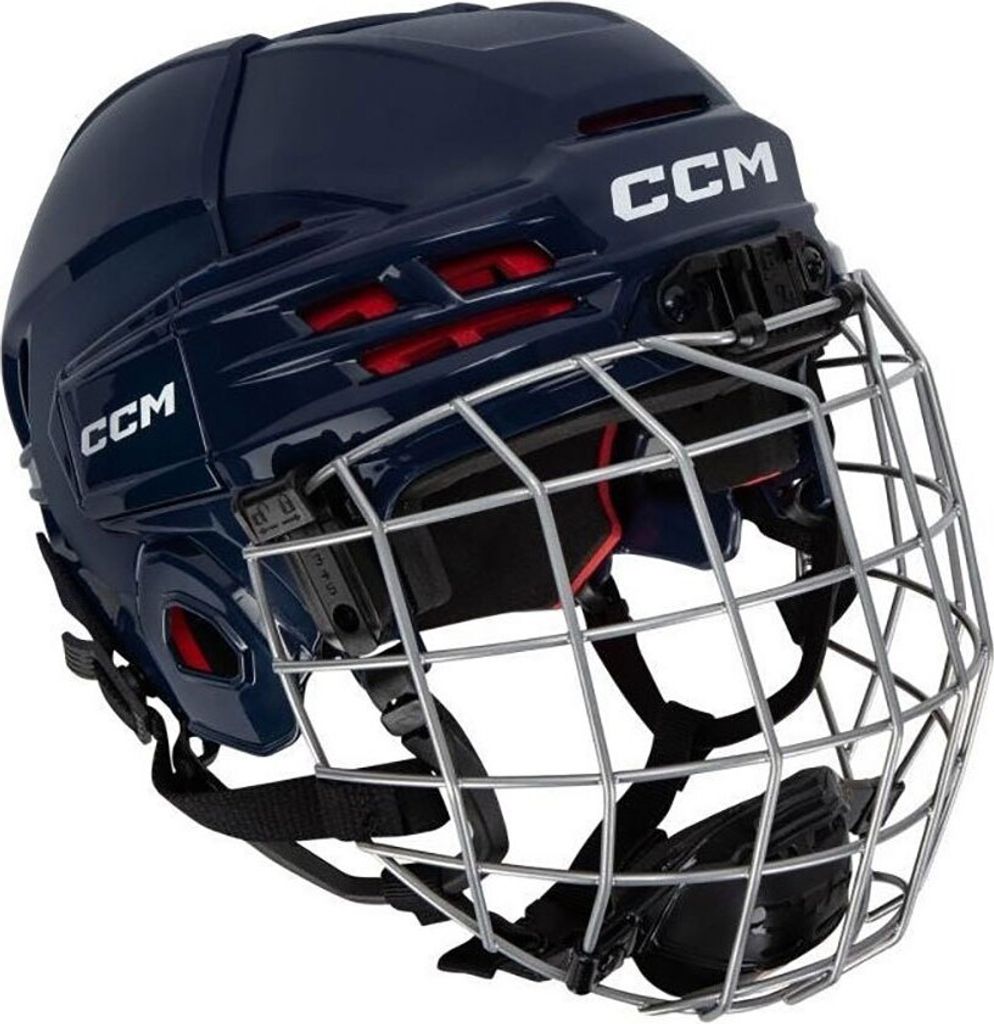 Ccm Combo Ht70c Tacks Youth Hockeyhelm Blau  Blau One Size Produktbild 