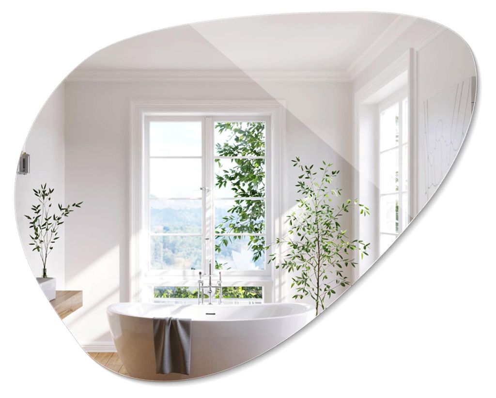 Spiegel Mit Unregelmäßiger Form - Boho -Stil Spiegel - Produktbild 