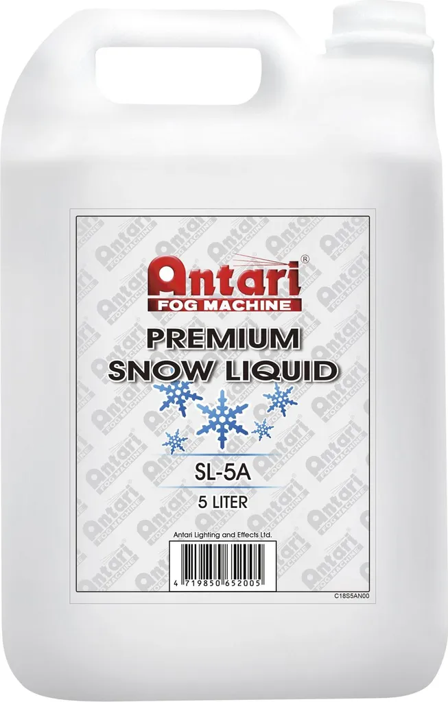 Liquide pour Machine à Neige Antari SL-5A 5L - Idéal Soirées et Décors