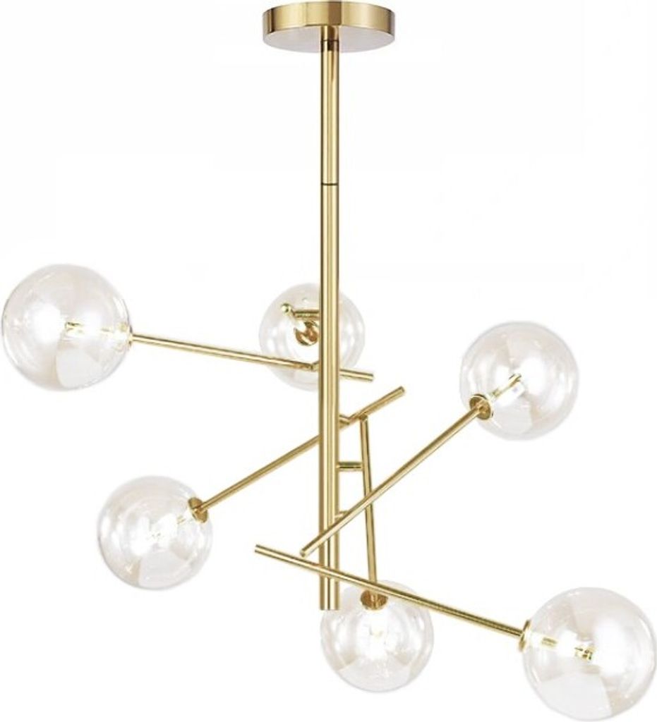 Stropní svítidlo tooLight APP919-6CP GOLD Obrázek produktu 