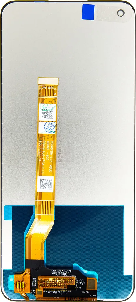 Écran Realme 8i noir tactile IPS-LCD solution vitre brisée ou bug - 2