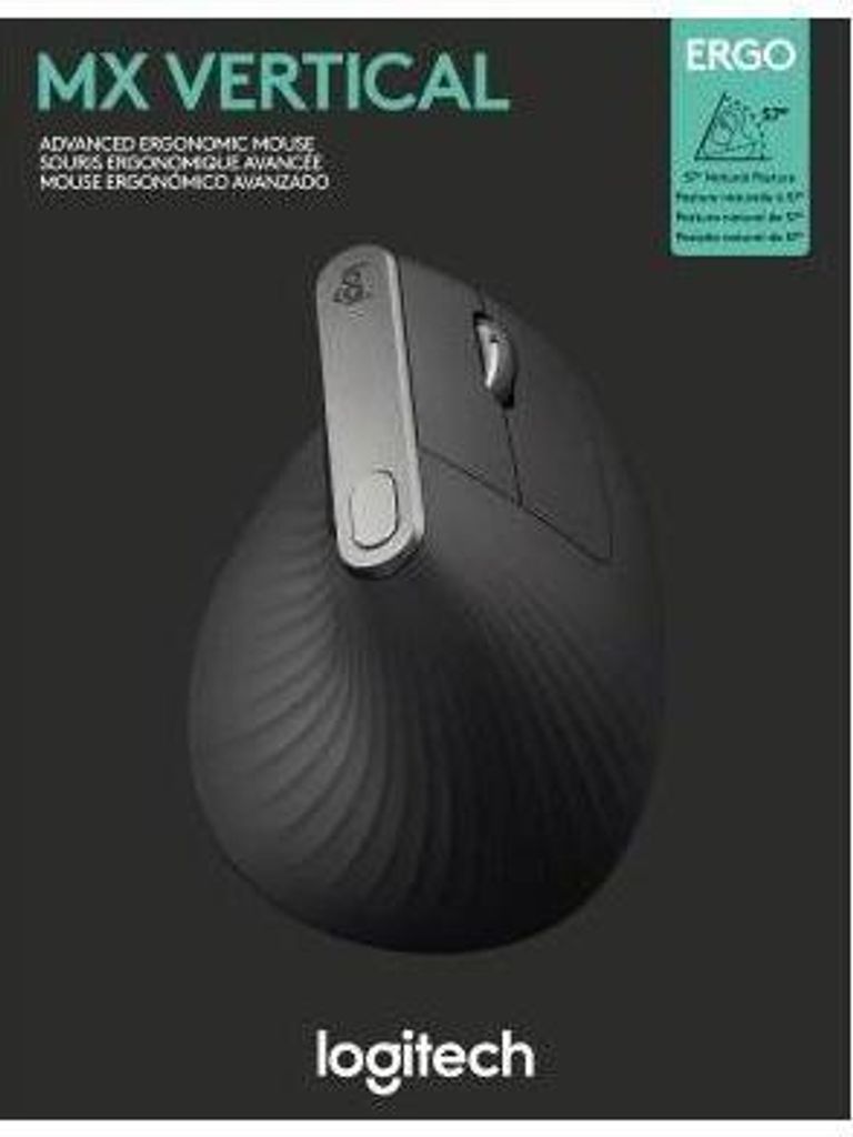 Logitech Wireless Mouse MX Vertical ergonomisch black Obrázok produktu 62