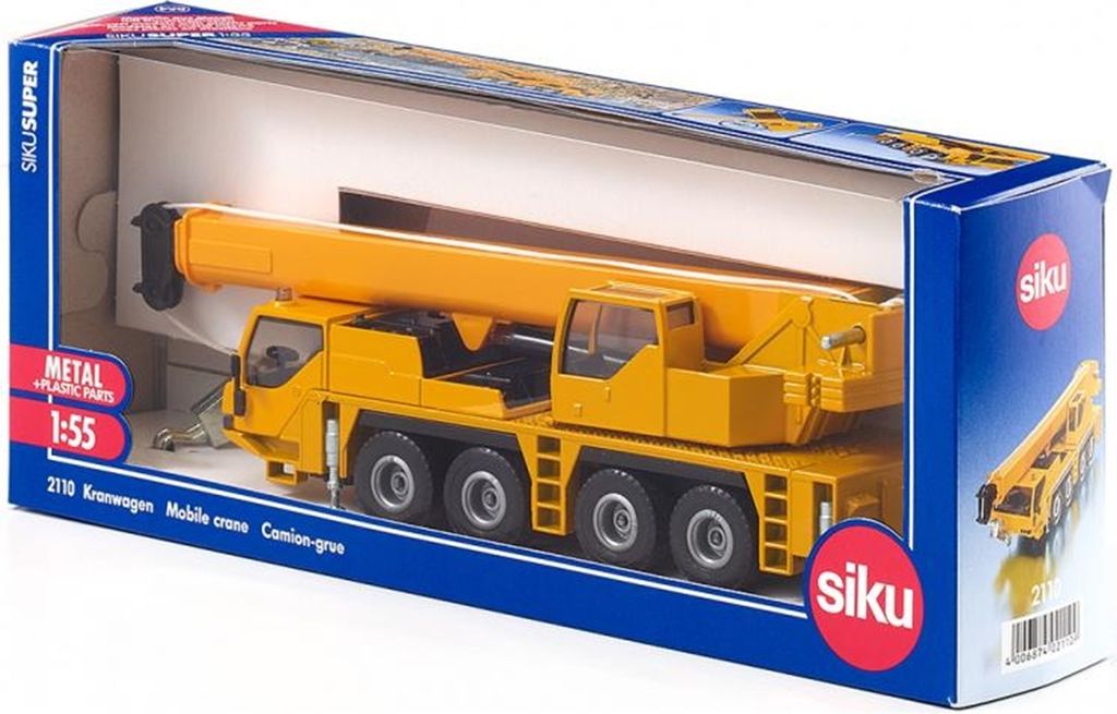 Camion avec grue téléscopique - SIKU - Scania - Jaune - 3 ans et plus Camion avec grue téléscopique - SIKU - Scania - Jaune - 3 ans et plus