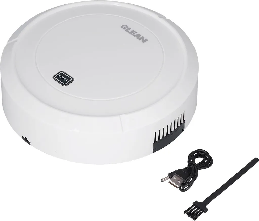 Aspirateur de table puissant blanc et silencieux avec filtration HEPA