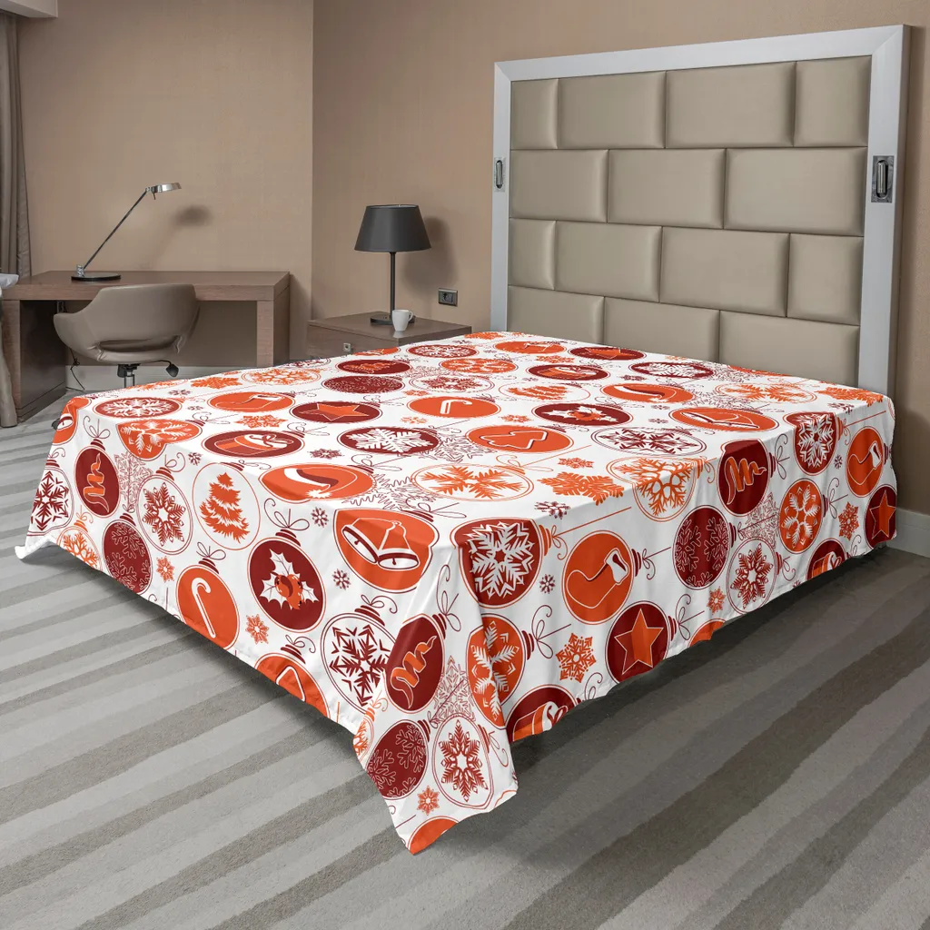 Lenzuolo Sopra Natalizio ABAKUHAUS 244x205 cm - Design Classico