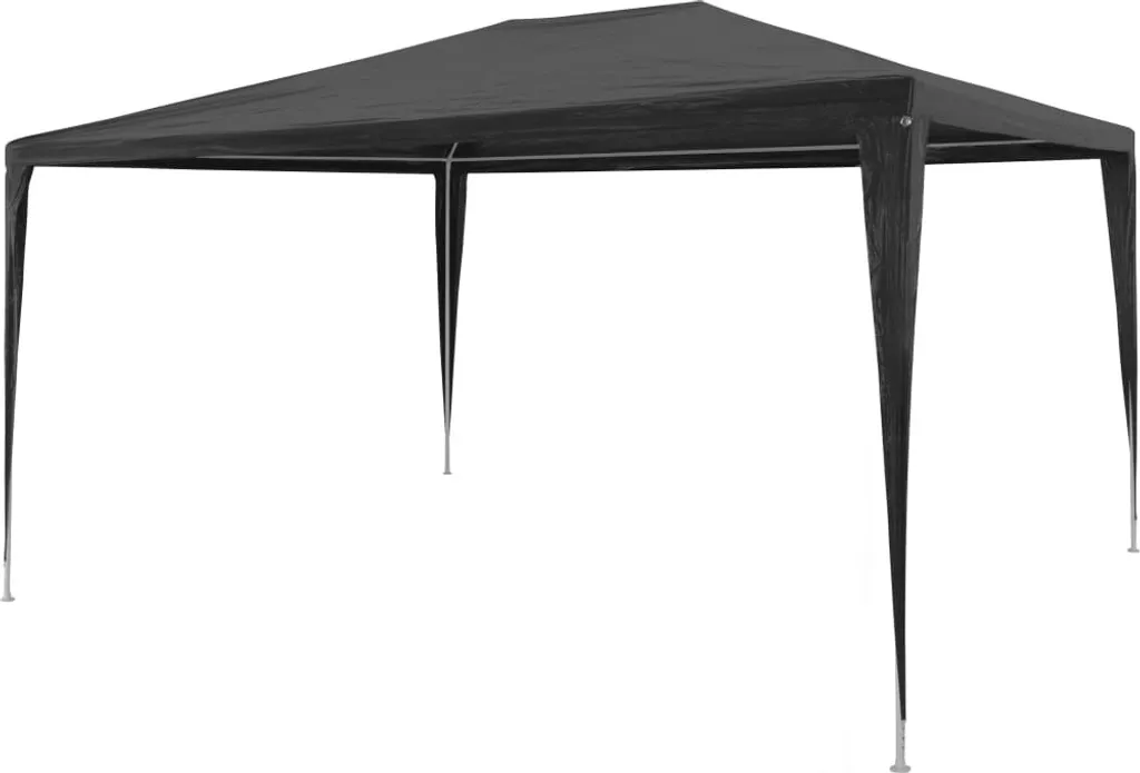 Tendone per Feste 3x4 m Antracite | Gazebo in PE Impermeabile
