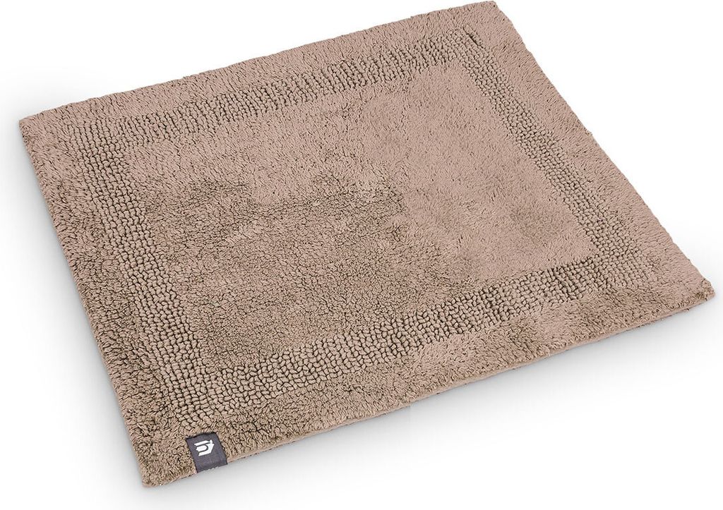Frame Luxe Badteppich, taupe, 60x60