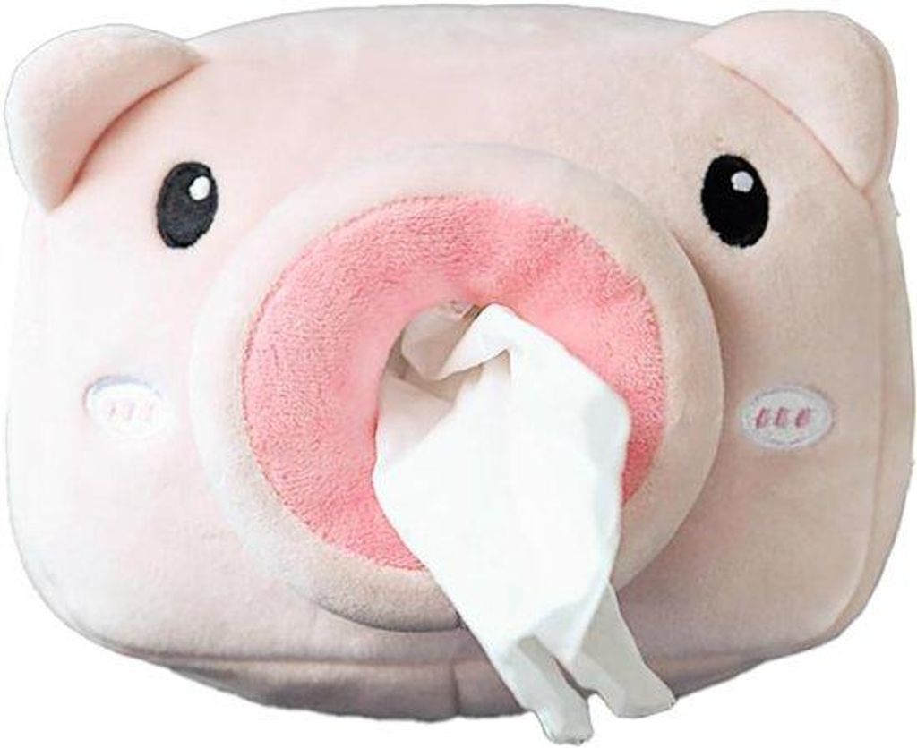 Plüsch-Tissue-Box, Tier-Form, Auto, Schlafzimmer, Wohnzimmer, Tissue-Halter, Tissue-Dispenser