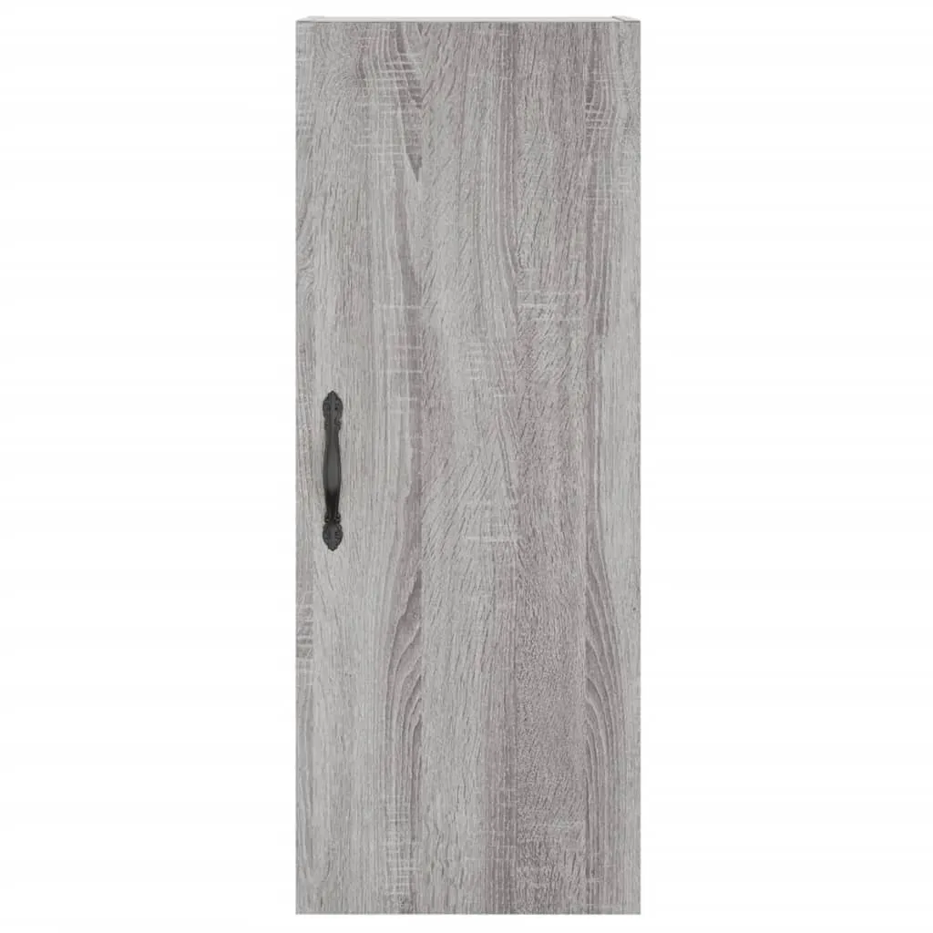 Maison Exclusive Credenza Grigio Sonoma 34.5x34x180 cm - Design Moderno - 8