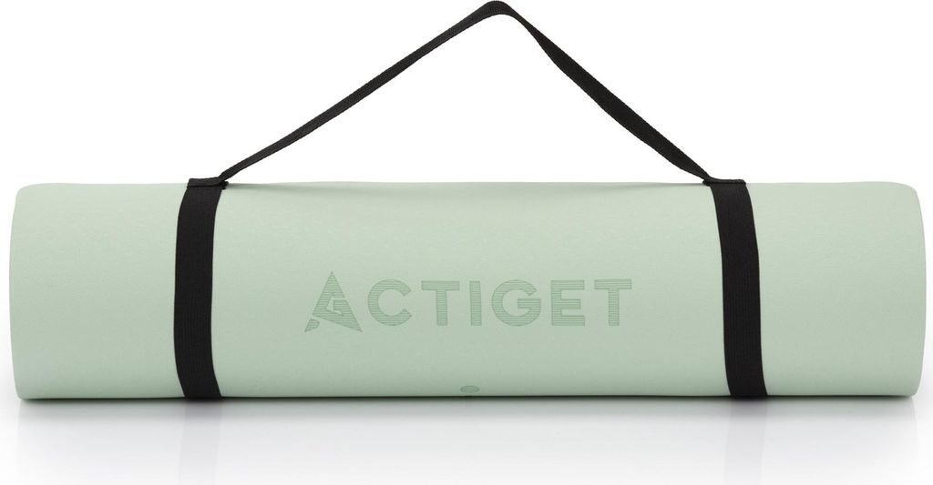 Tappetino yoga ACTIGET, esercizi fitness, antiscivolo, Immagine del prodotto 